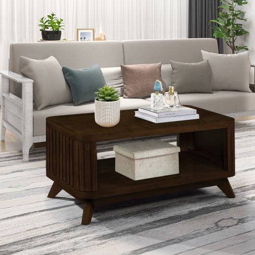 Rectangular Wooden Coffee Table