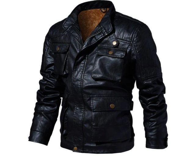 New men's leather clothing