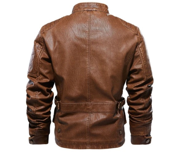 New men's leather clothing