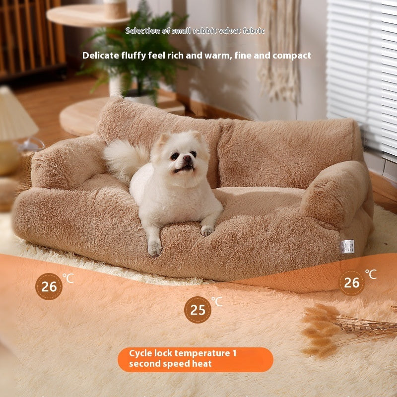 Warm Removable Washable Dogs And Cats Bed Sleeping Mat Pet Sofa