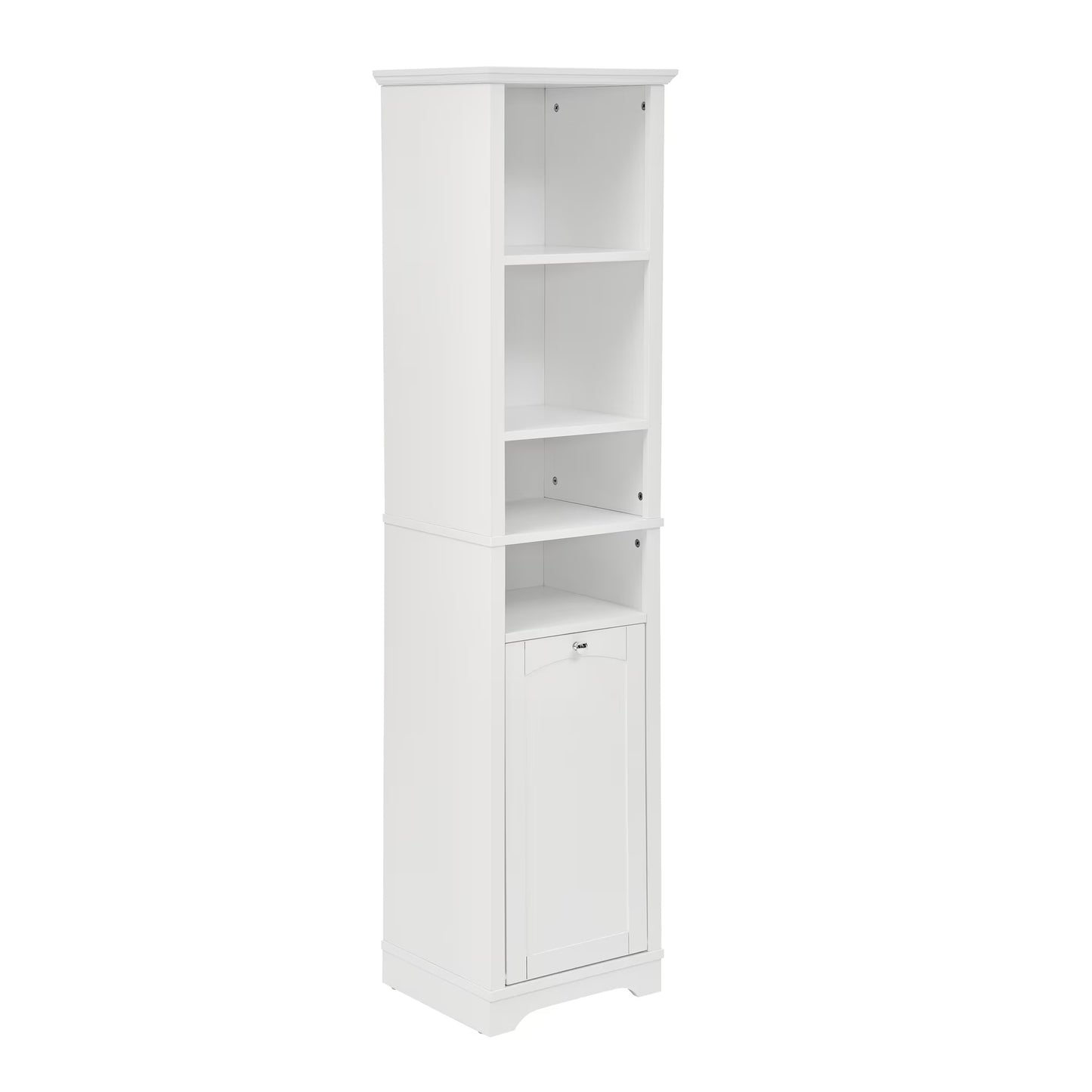 64 Inch High Bathroom Storage Cabinet Floor Cabinet For Living Room, Bathroom, Home Office, Kitchen