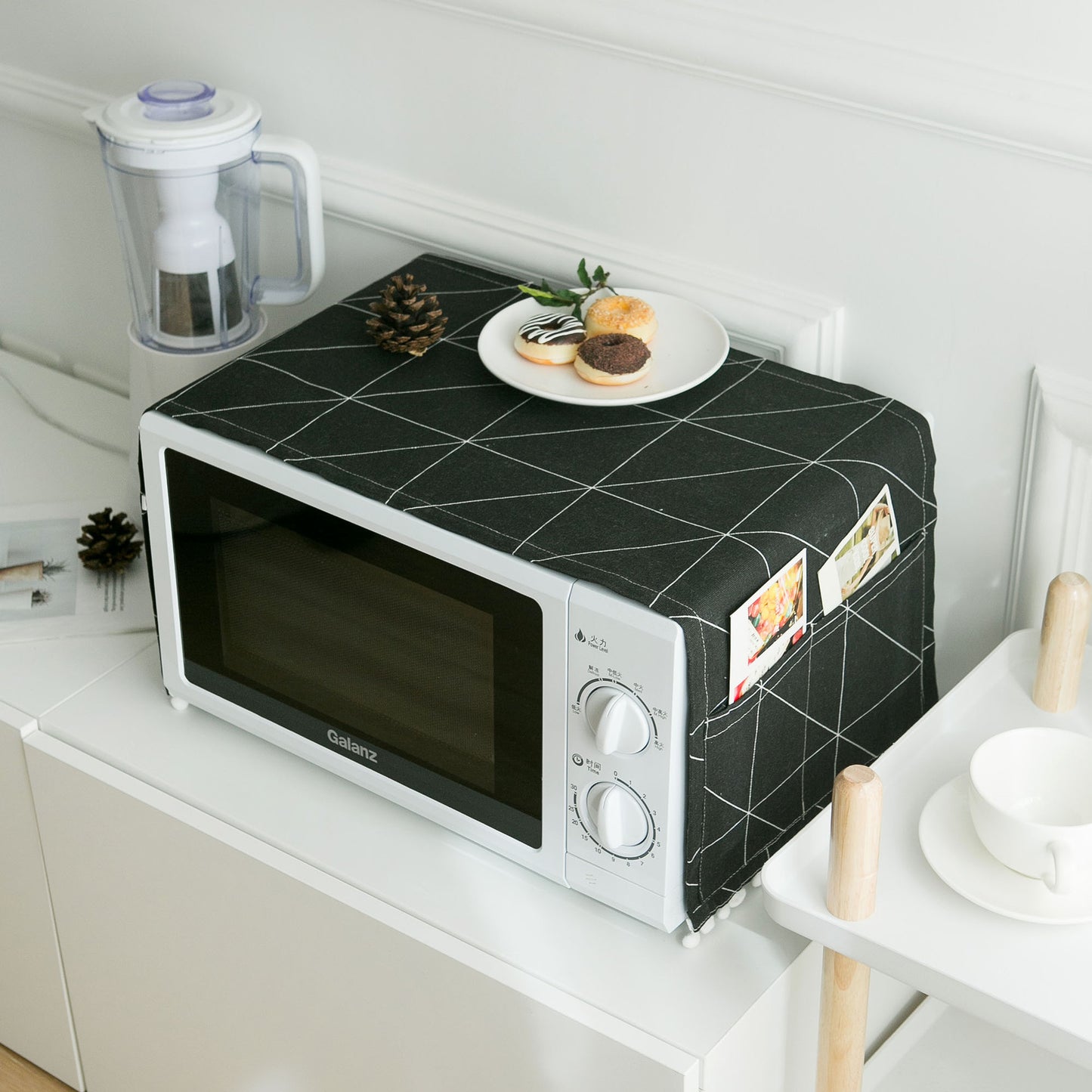 Multifunctional microwave oven electric oven cover cloth