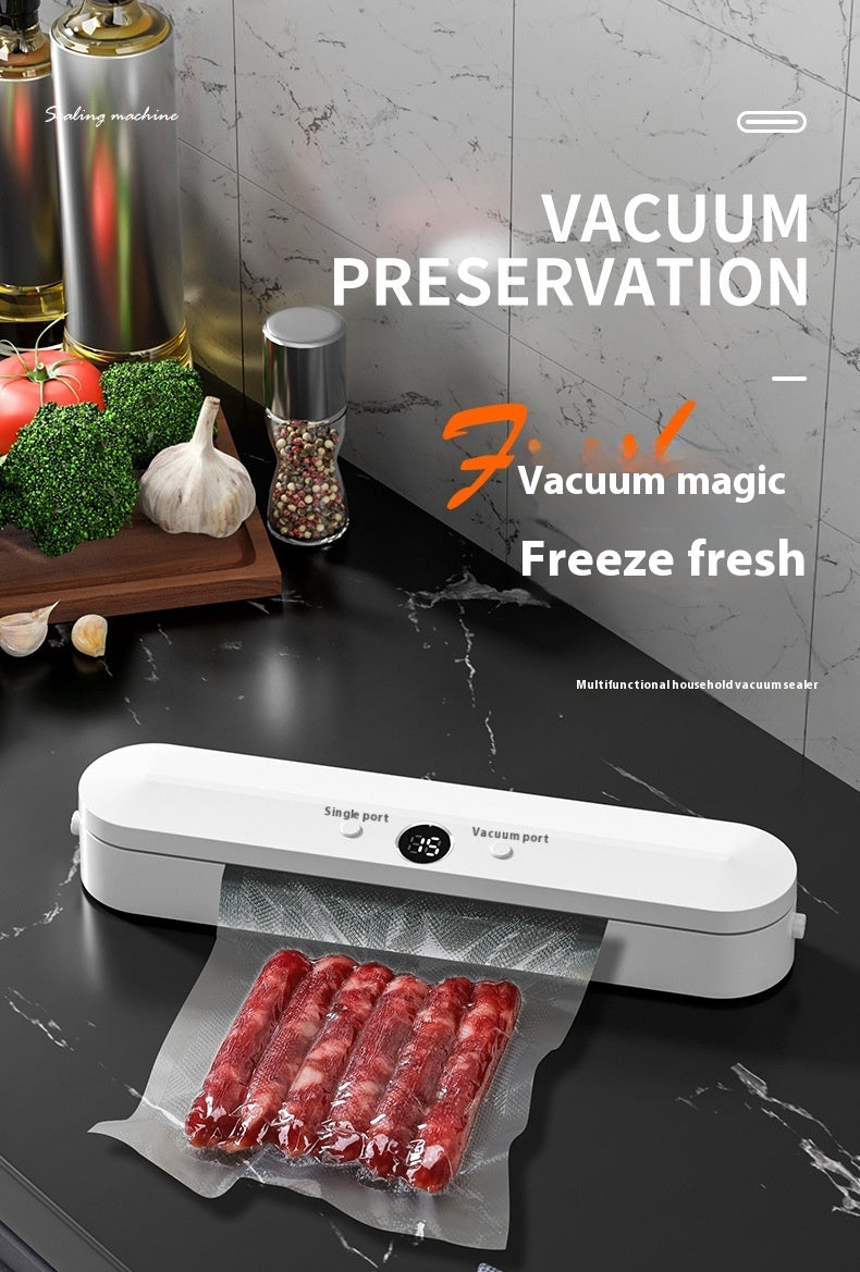 Vacuum Sealing Machine Food Preservation Machine Small Vacuum Machine Automatic Plastic-envelop Machine