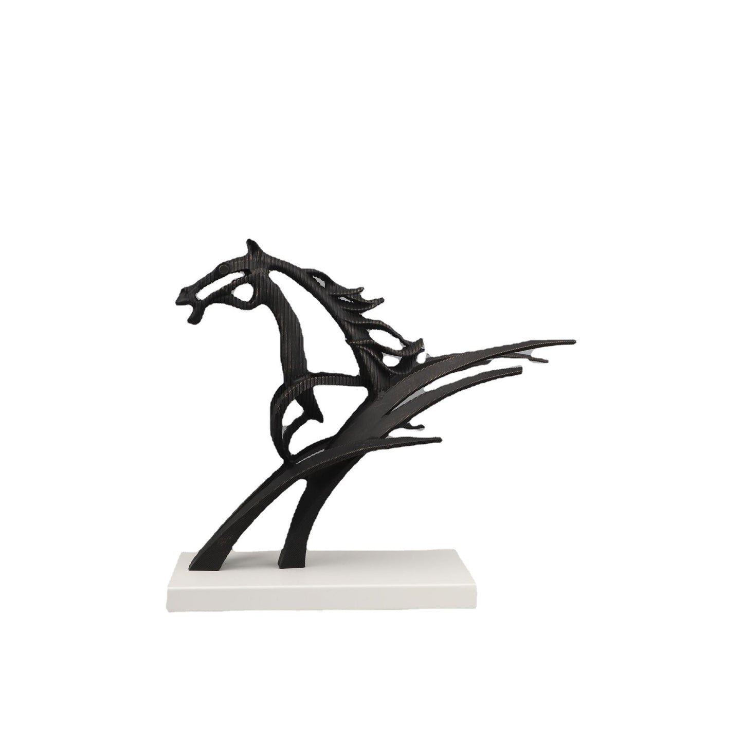 Home Metal Horse Sculpture Ornaments